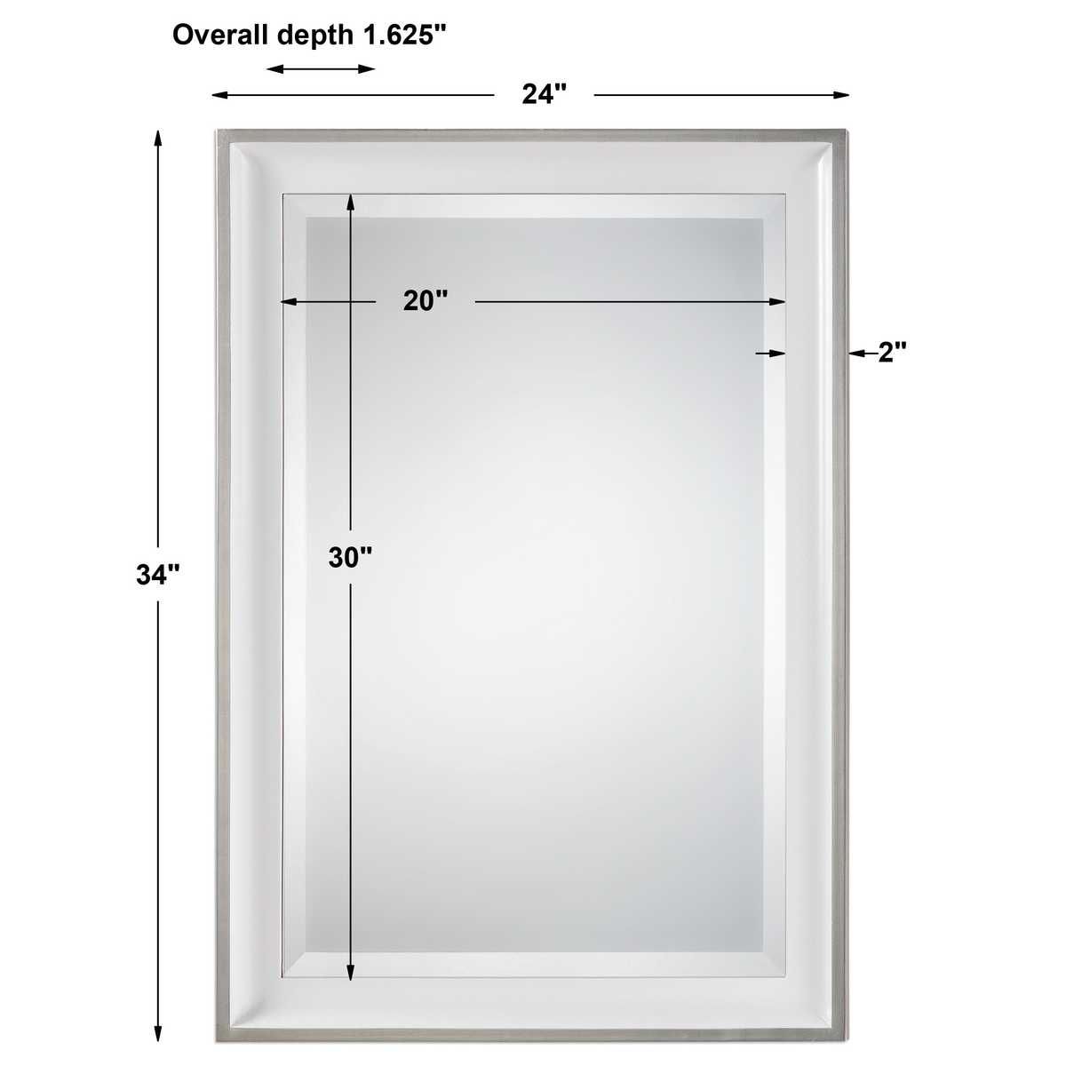 Lahvahn Mirror - perfect for enhancing light and creating a sense of space | Image 3 | InSTYLE Home & Rugs