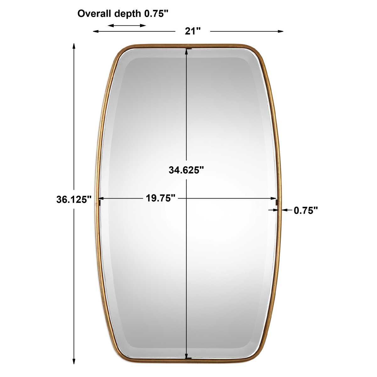 Canillo Mirror, Gold - available in various shapes, sizes, and frame styles | Image 4 | InSTYLE Home & Rugs