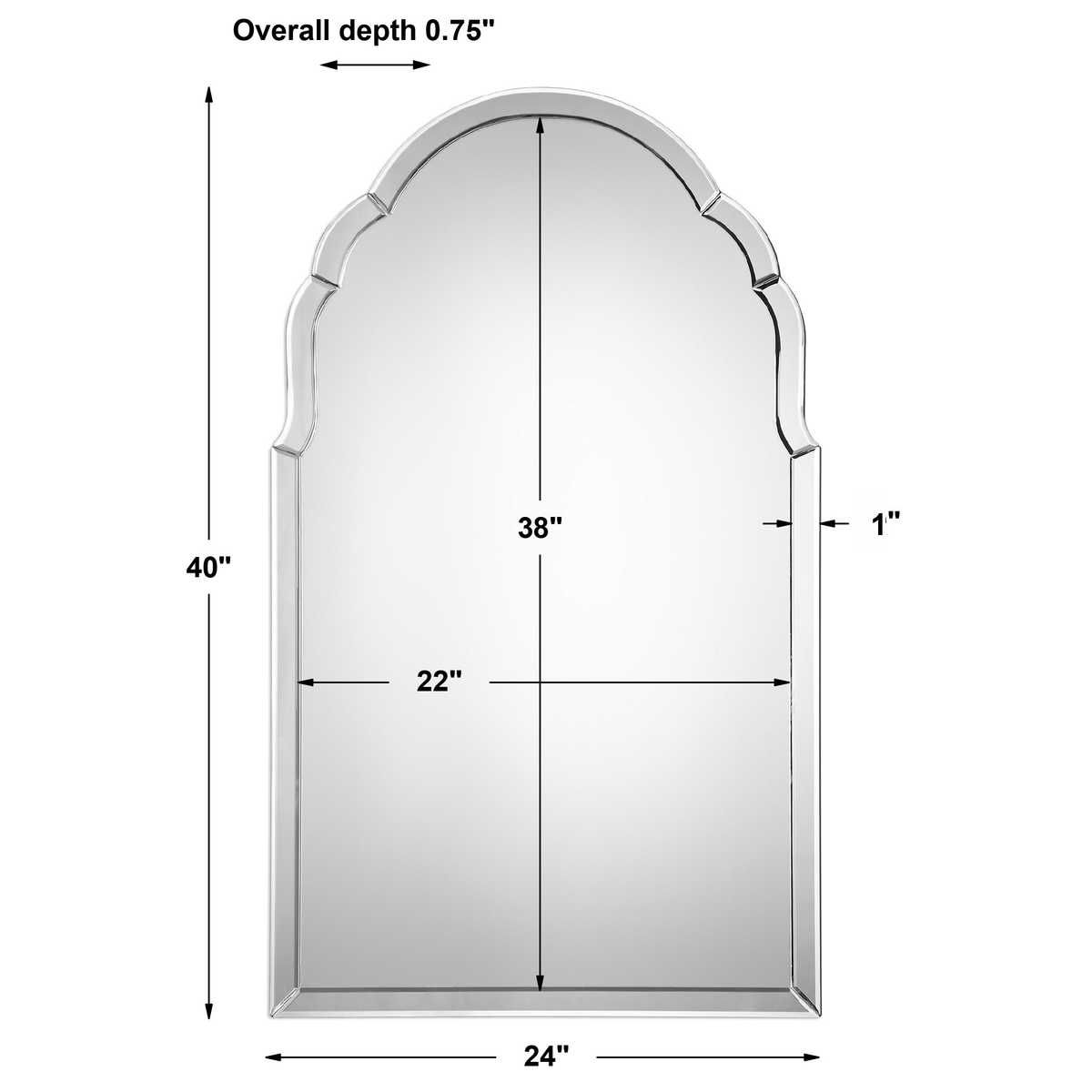 Brayden Frameless Mirror - elegant and functional accent pieces for any room | Image 8 | InSTYLE Home & Rugs