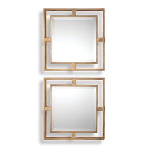 Allick Square Mirrors, S/2 - available in various shapes, sizes, and frame styles | Image 2 | InSTYLE Home & Rugs