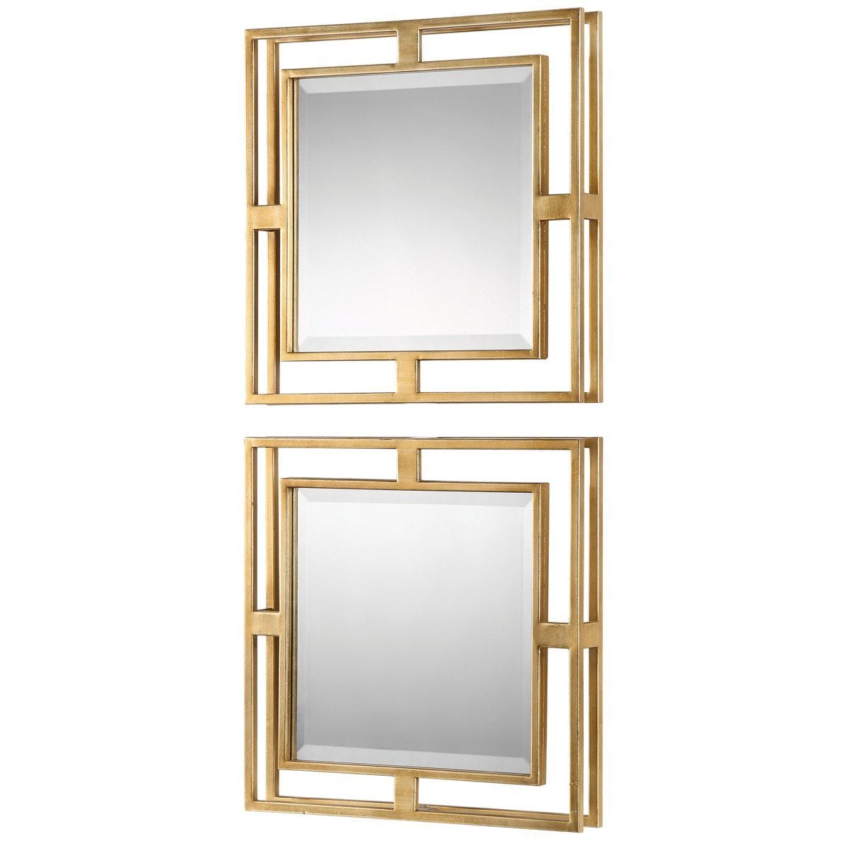 Allick Square Mirrors, S/2 - available in various shapes, sizes, and frame styles | Image 4 | InSTYLE Home & Rugs
