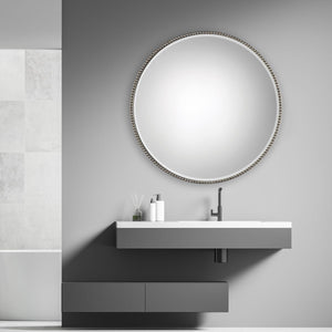 Stefania Round Mirror - elegant mirror for adding style and light to any room | Image 1 | InSTYLE Home & Rugs