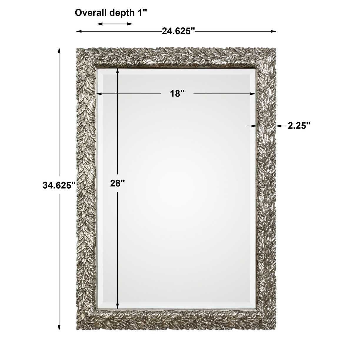 Evelina Mirror - modern mirror with sleek design for contemporary interiors | Image 6 | InSTYLE Home & Rugs