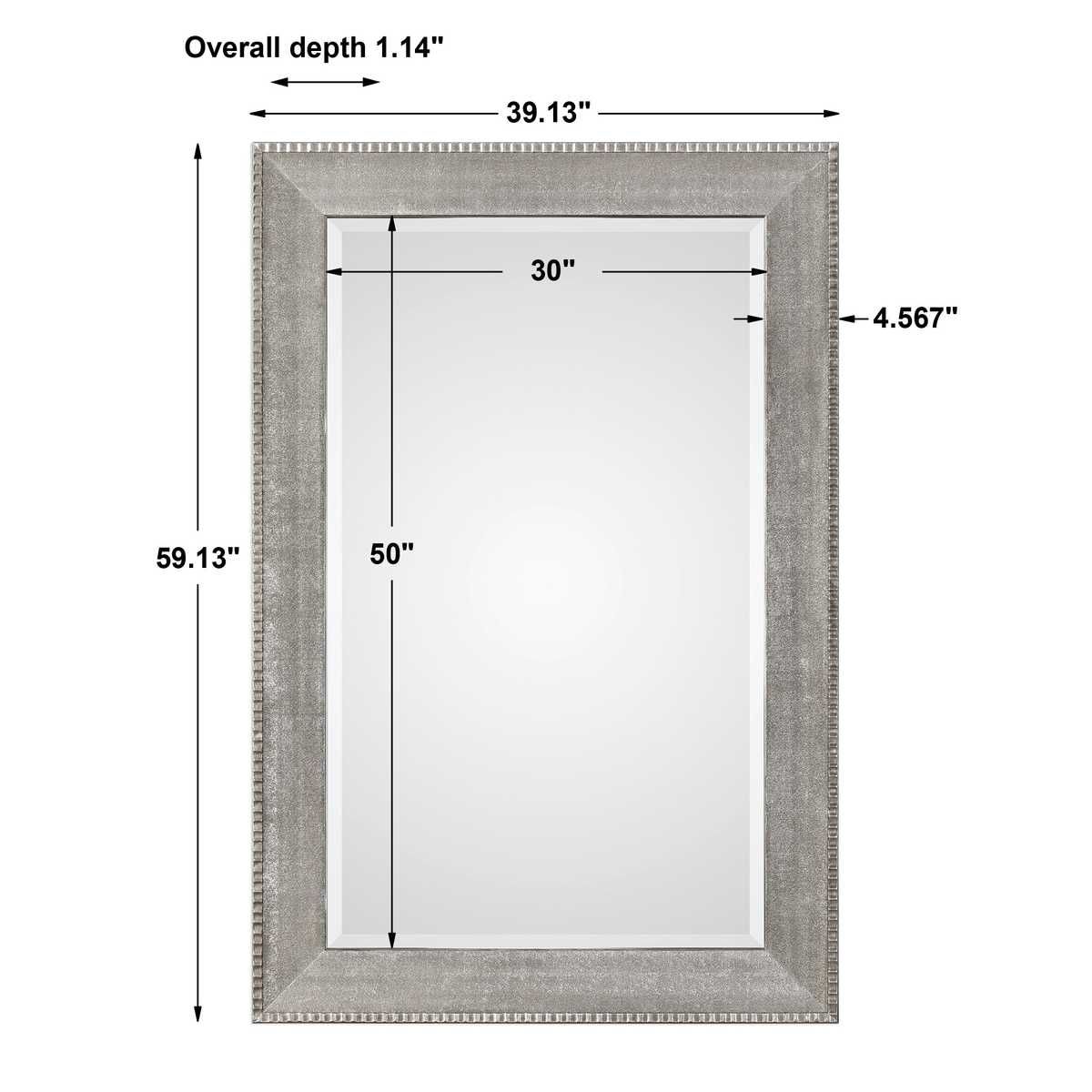 Leiston Mirror - modern mirror with sleek design for contemporary interiors | Image 5 | InSTYLE Home & Rugs