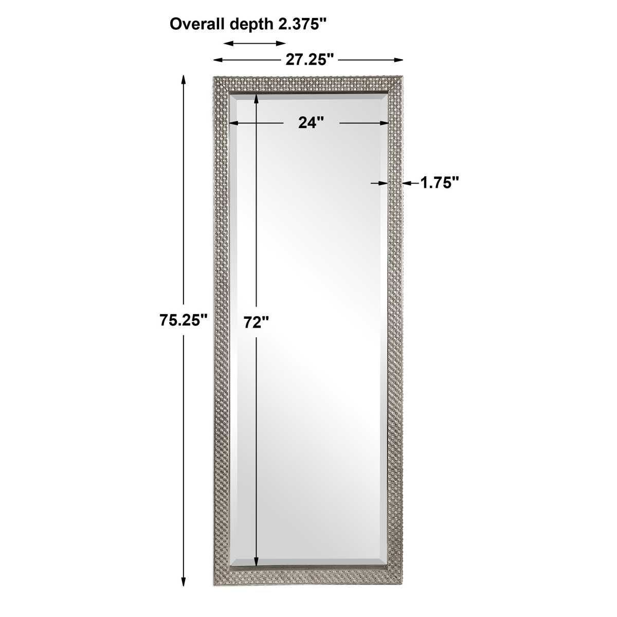 Cacelia Mirror - elegant mirror for adding style and light to any room | Image 6 | InSTYLE Home & Rugs