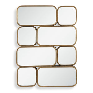 Canute Mirror, Gold - full-length mirror for creating the illusion of space and light | Image 2 | InSTYLE Home & Rugs