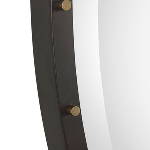 Benedo Round Mirror - modern mirror with sleek design for contemporary interiors | Image 5 | InSTYLE Home & Rugs