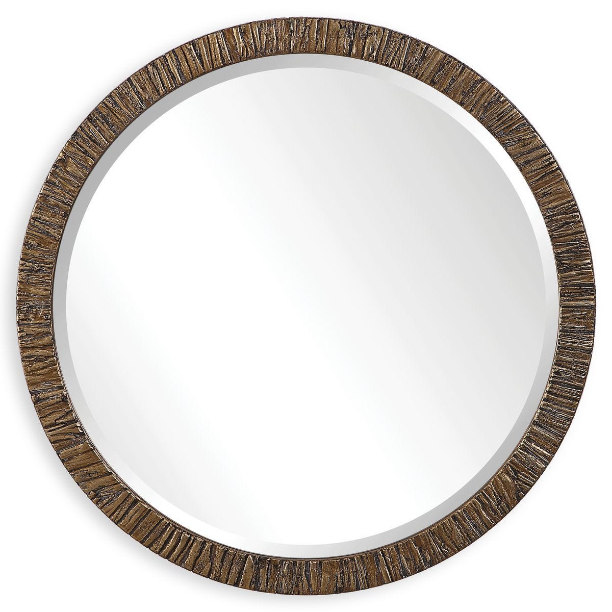 Wayde Round Mirror - full-length mirror for creating the illusion of space and light | Image 2 | InSTYLE Home & Rugs