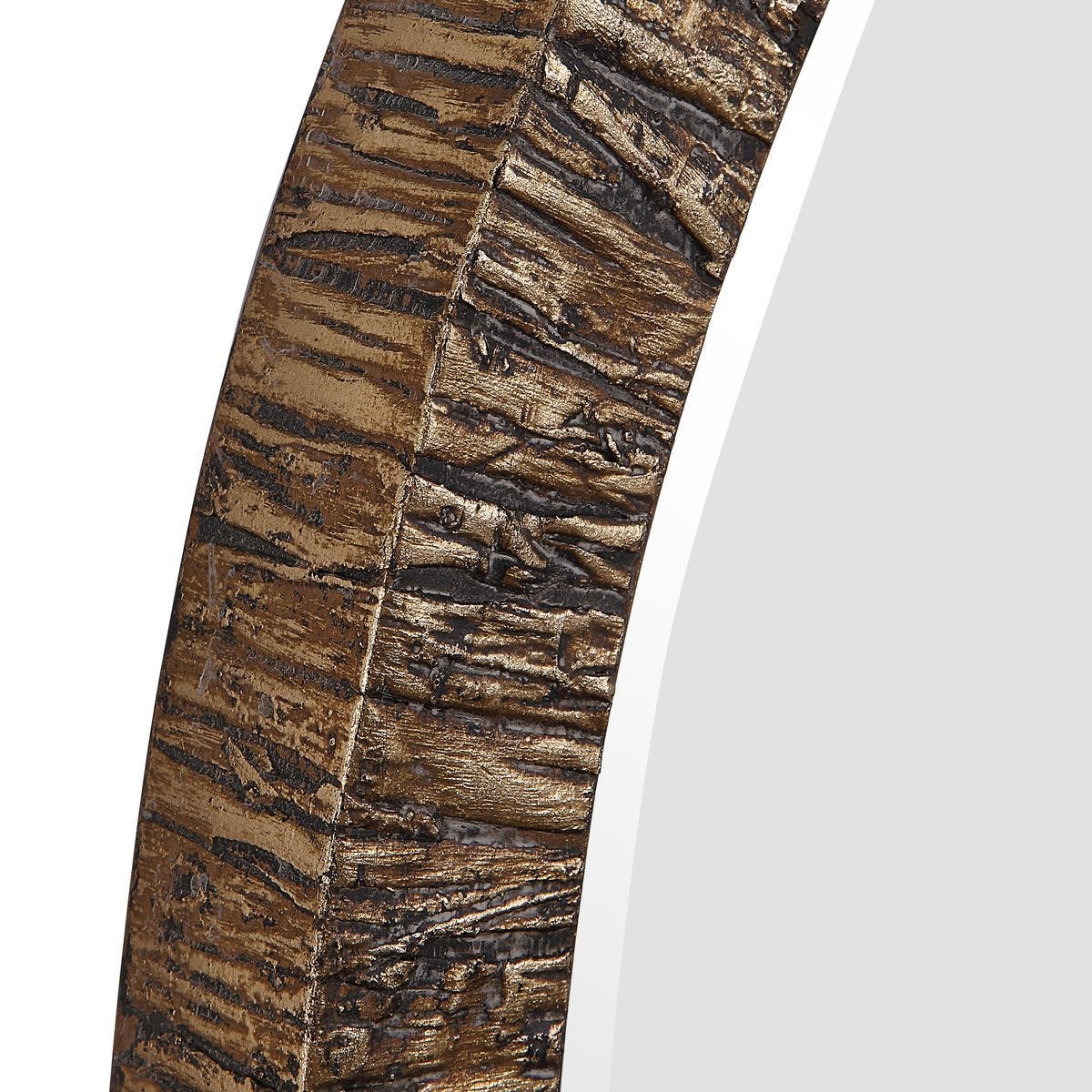 Wayde Round Mirror - full-length mirror for creating the illusion of space and light | Image 3 | InSTYLE Home & Rugs