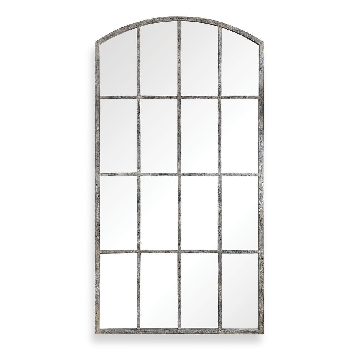 Amiel Large Arch Mirror, Ivory - full-length mirror for creating the illusion of space and light | Image 2 | InSTYLE Home & Rugs