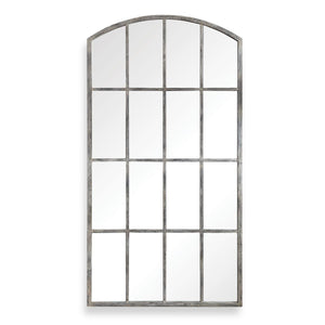 Amiel Large Arch Mirror, Ivory - full-length mirror for creating the illusion of space and light | Image 2 | InSTYLE Home & Rugs