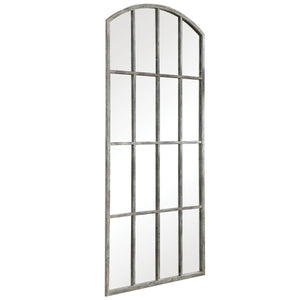 Amiel Large Arch Mirror, Ivory - full-length mirror for creating the illusion of space and light | Image 8 | InSTYLE Home & Rugs