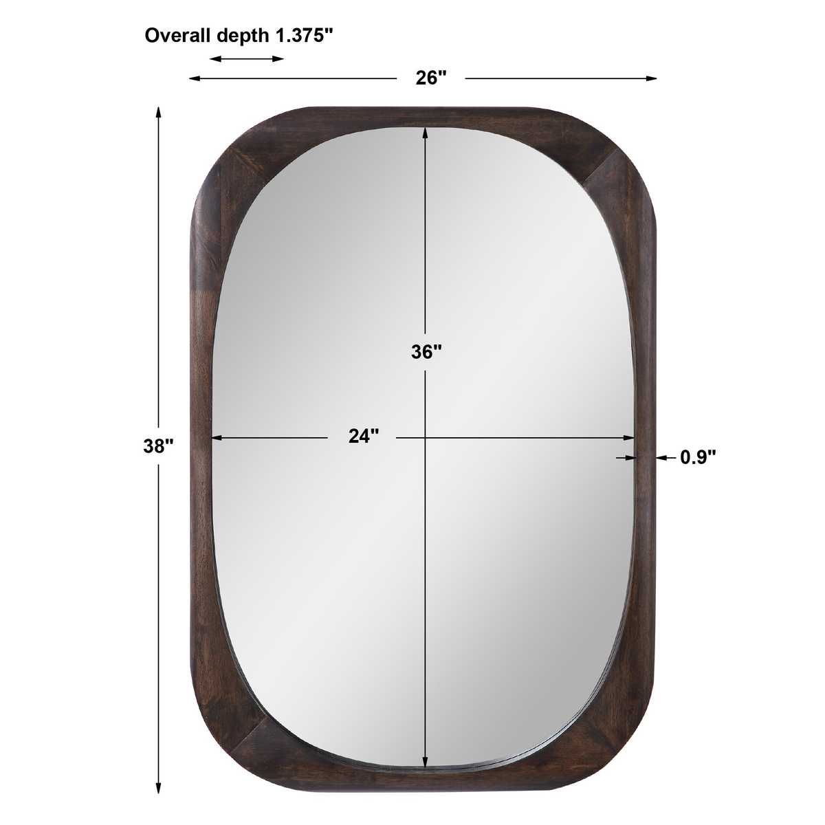 Sheldon Mirror - full-length mirror for creating the illusion of space and light | Image 5 | InSTYLE Home & Rugs