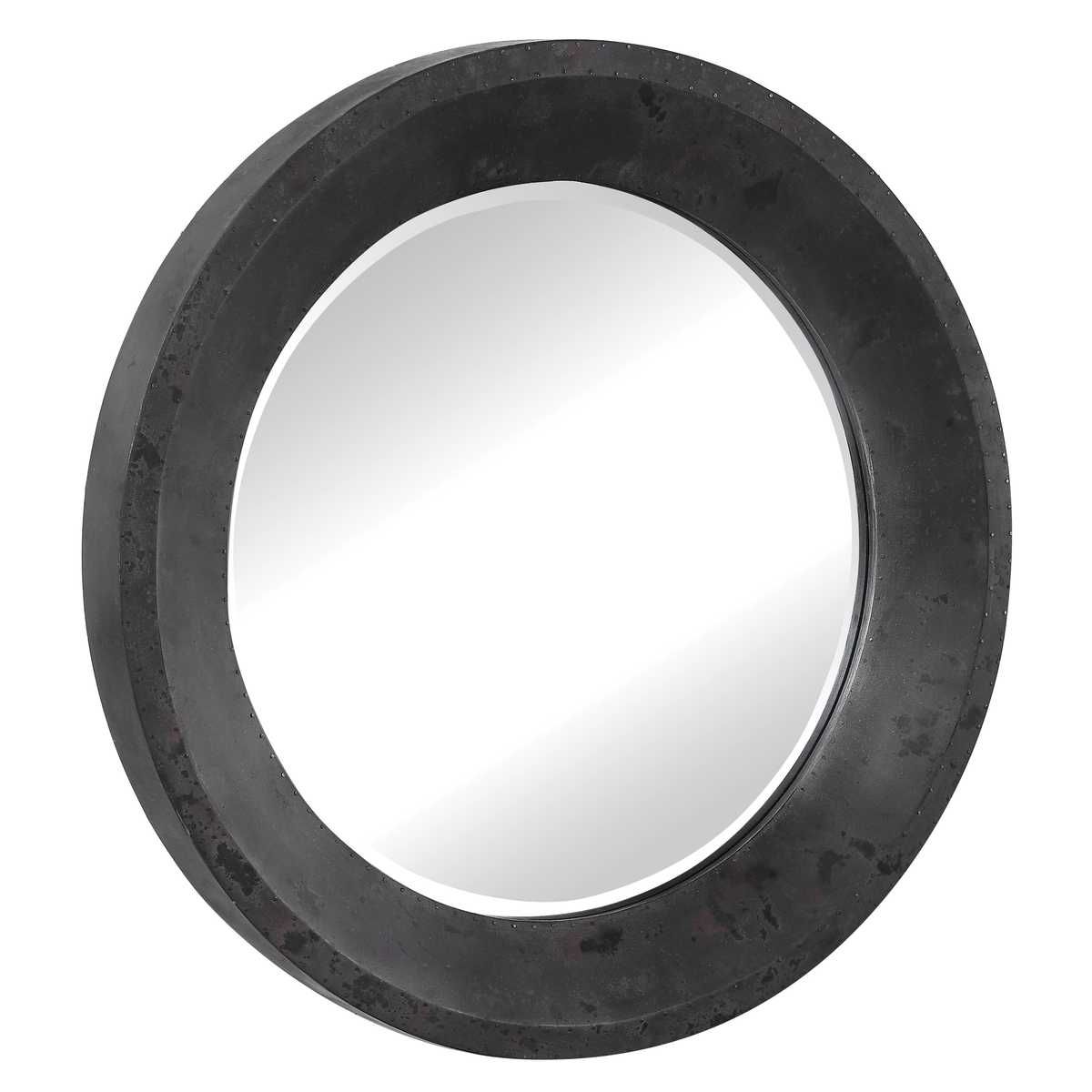 Frazier Round Mirror - elegant mirror for adding style and light to any room | Image 5 | InSTYLE Home & Rugs