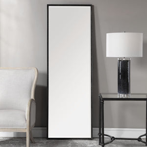 Callan Mirror, Black - full-length mirror for creating the illusion of space and light | Image 3 | InSTYLE Home & Rugs