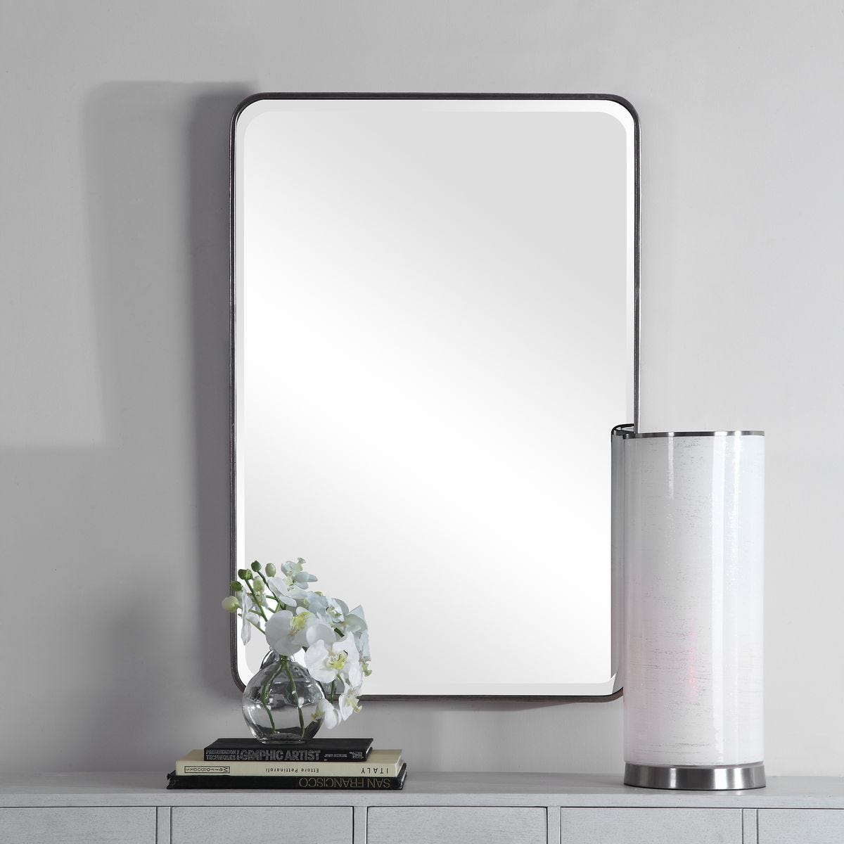 Aramis Mirror - modern mirror with sleek design for contemporary interiors | Image 3 | InSTYLE Home & Rugs