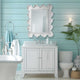 Sea Coral Mirror, White