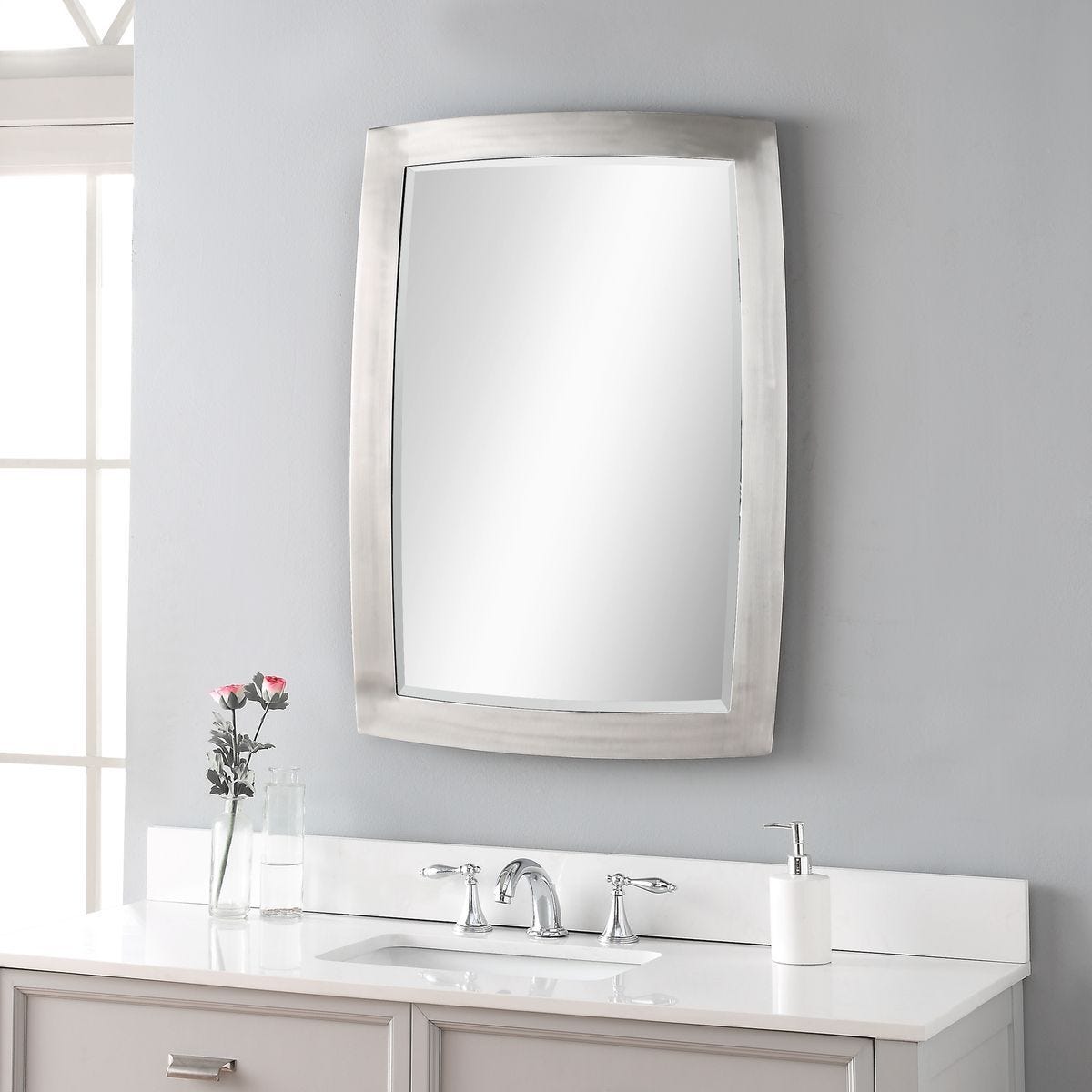 Haskill Mirror - modern mirror with sleek design for contemporary interiors | Image 6 | InSTYLE Home & Rugs