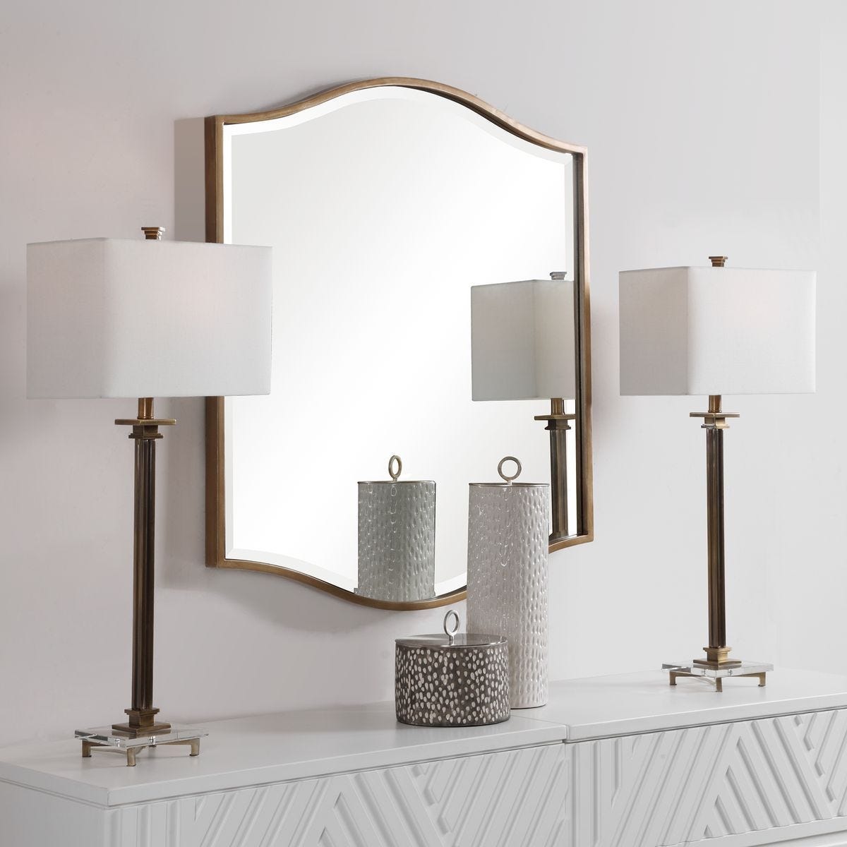 Cerise Mirror - full-length mirror for creating the illusion of space and light | Image 5 | InSTYLE Home & Rugs