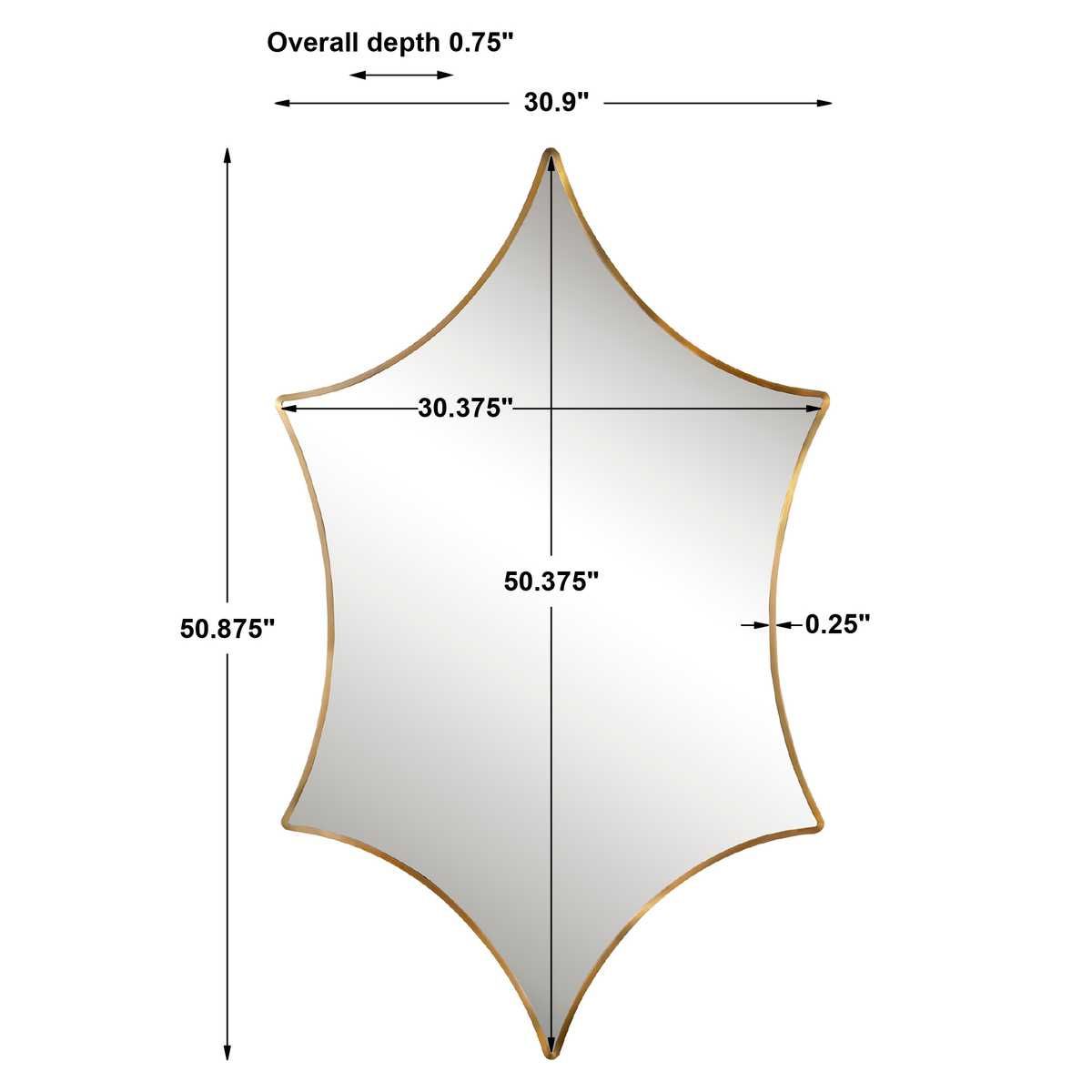 Aries Mirror - available in various shapes, sizes, and frame styles | Image 4 | InSTYLE Home & Rugs