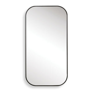 Taft Mirror, Black - modern mirror with sleek design for contemporary interiors | Image 2 | InSTYLE Home & Rugs
