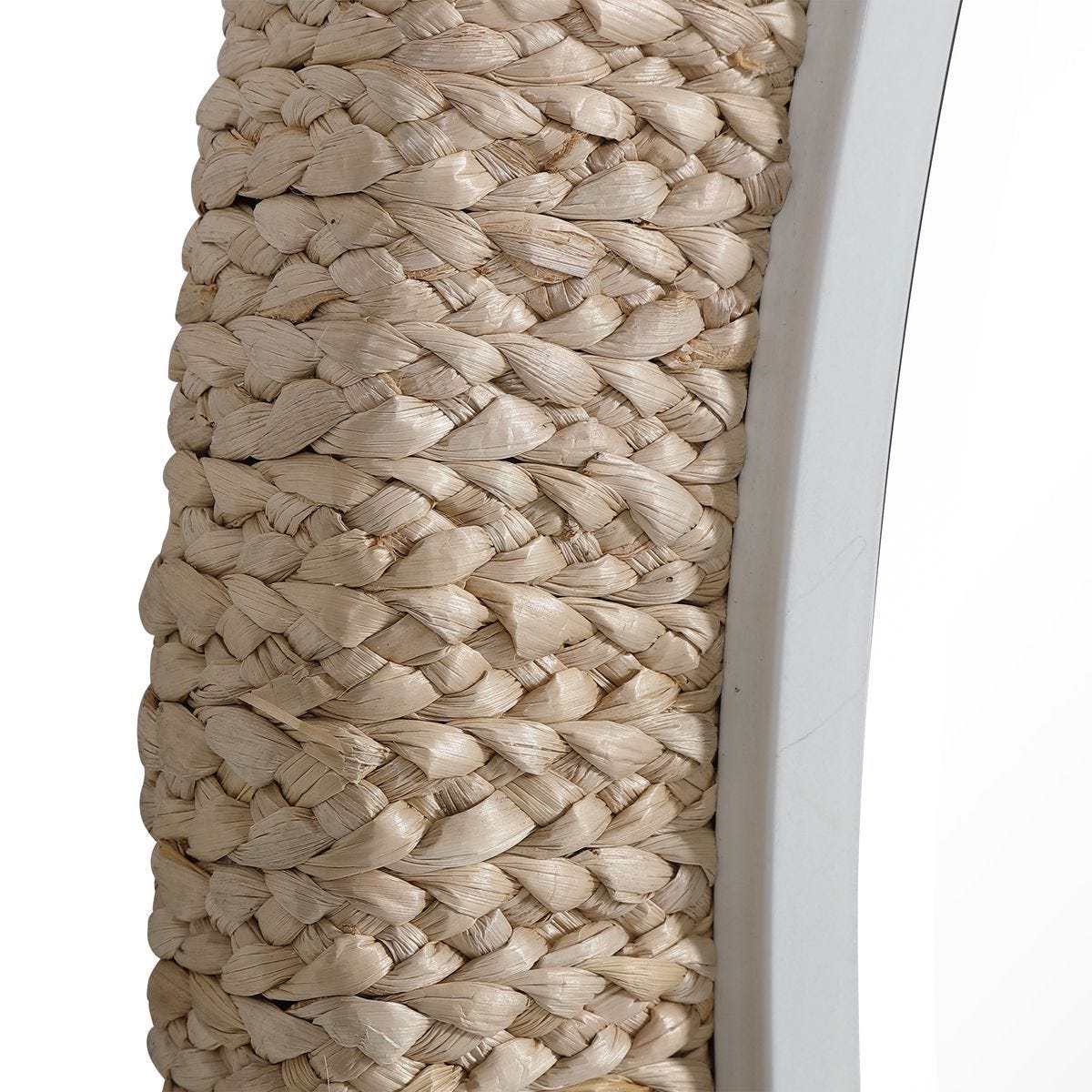 Carbet Round Mirror - full-length mirror for creating the illusion of space and light | Image 4 | InSTYLE Home & Rugs