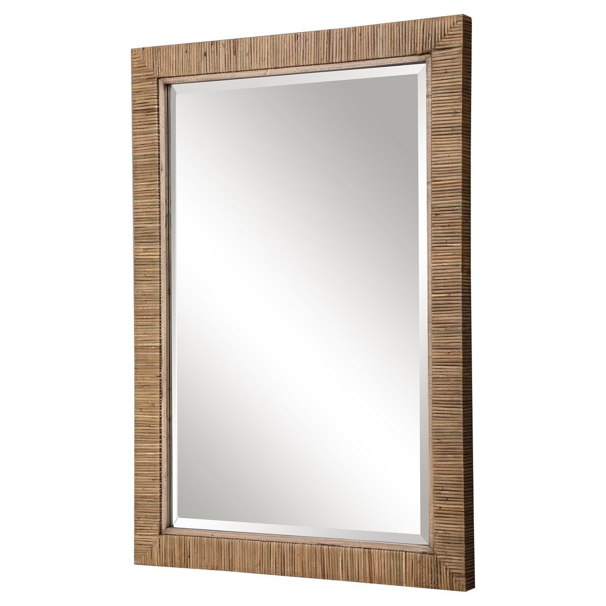 Cape Mirror, Natural - full-length mirror for creating the illusion of space and light | Image 3 | InSTYLE Home & Rugs