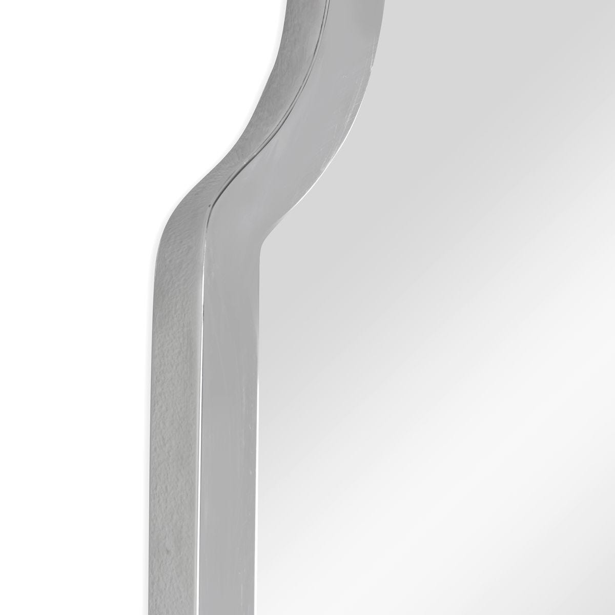 Brayden Arch Mirror, Nickel - available in various shapes, sizes, and frame styles | Image 4 | InSTYLE Home & Rugs
