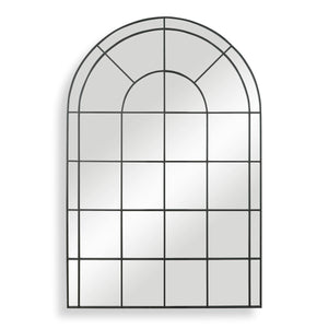 Grantola Arch Mirror, Black - full-length mirror for creating the illusion of space and light | Image 2 | InSTYLE Home & Rugs