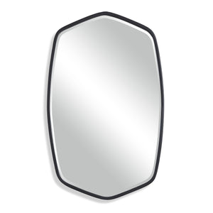 Duronia Mirror, Black - elegant mirror for adding style and light to any room | Image 2 | InSTYLE Home & Rugs