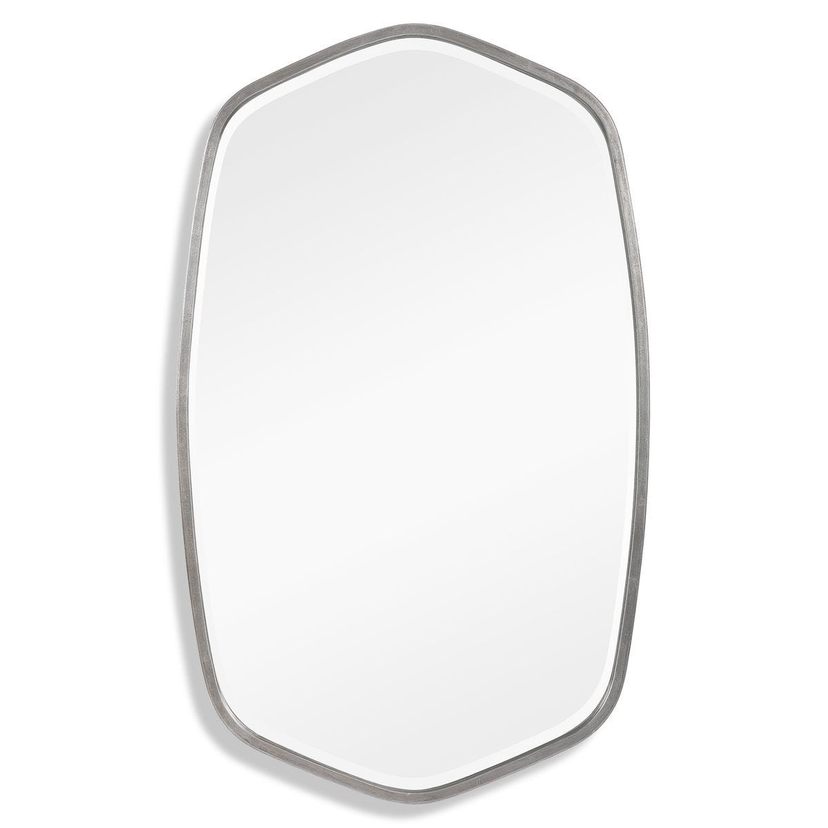 Duronia Mirror, Silver - elegant mirror for adding style and light to any room | Image 2 | InSTYLE Home & Rugs