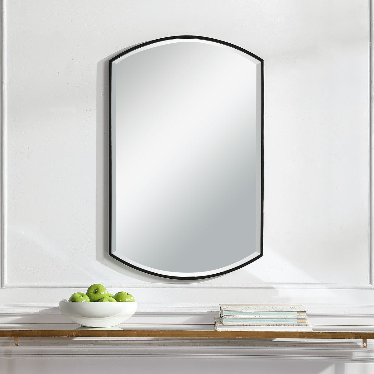 Shield Mirror - full-length mirror for creating the illusion of space and light | Image 1 | InSTYLE Home & Rugs