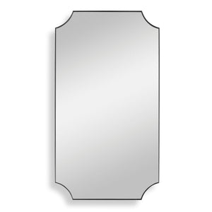 Lennox Mirror, Black - full-length mirror for creating the illusion of space and light | Image 2 | InSTYLE Home & Rugs