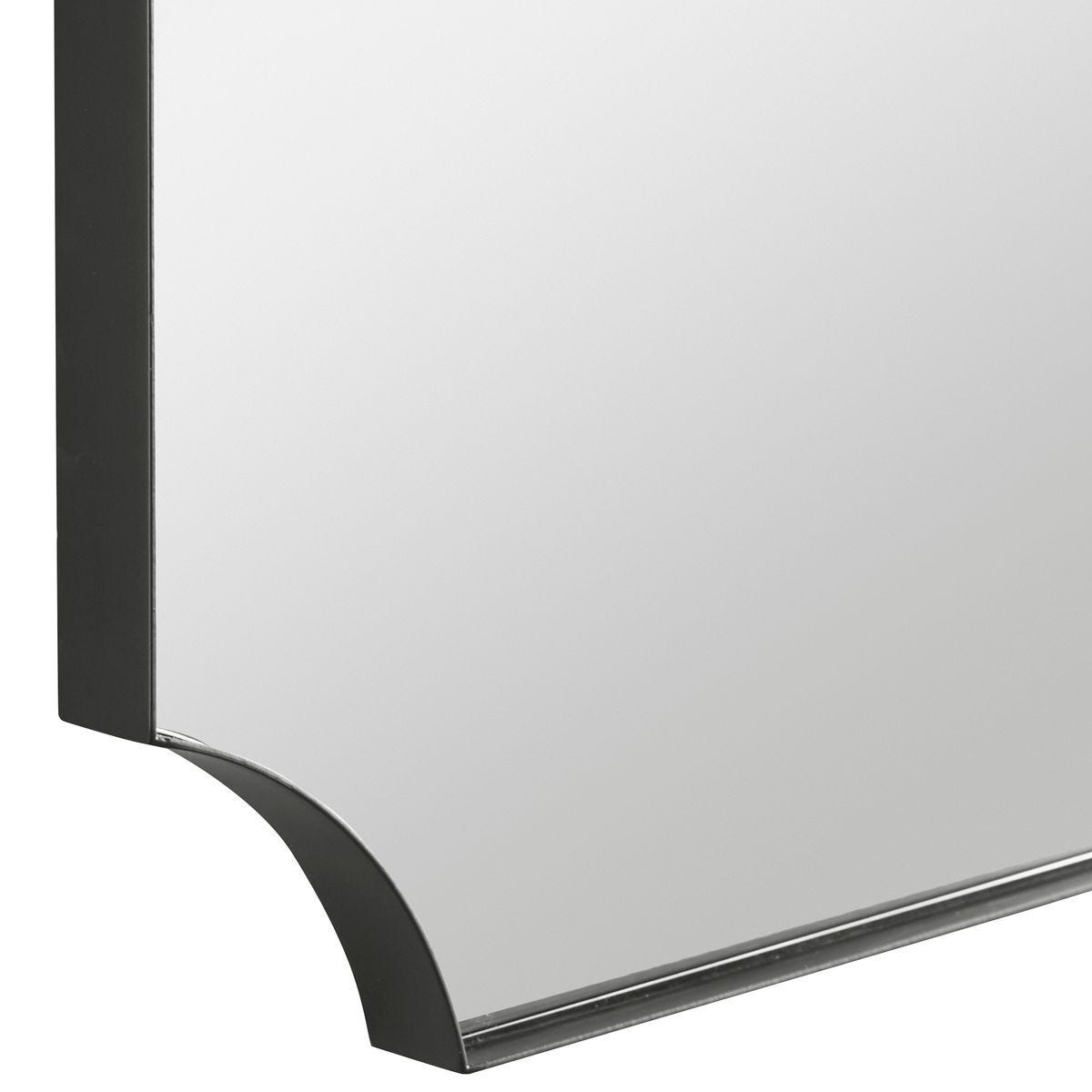 Lennox Mirror, Black - full-length mirror for creating the illusion of space and light | Image 5 | InSTYLE Home & Rugs