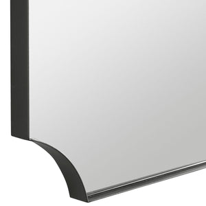 Lennox Mirror, Black - full-length mirror for creating the illusion of space and light | Image 5 | InSTYLE Home & Rugs