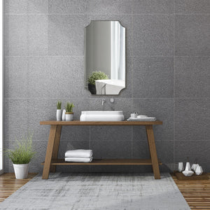 Lennox Mirror, Nickel - available in various shapes, sizes, and frame styles | Image 1 | InSTYLE Home & Rugs