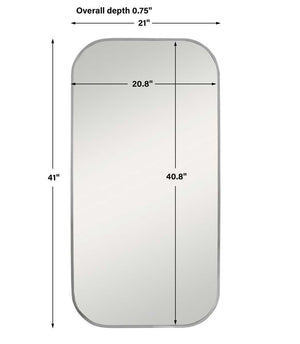 Taft Mirror, Polished Nickel - elegant and functional accent pieces for any room | Image 6 | InSTYLE Home & Rugs