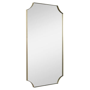 Lennox Mirror, Brass - elegant mirror for adding style and light to any room | Image 4 | InSTYLE Home & Rugs