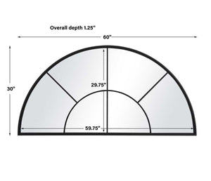 Rousseau Arch Mirror - elegant mirror for adding style and light to any room | Image 8 | InSTYLE Home & Rugs