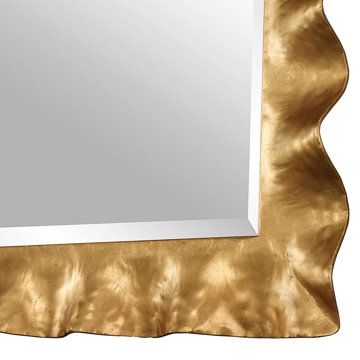 Haya Mirror, Gold - modern mirror with sleek design for contemporary interiors | Image 4 | InSTYLE Home & Rugs
