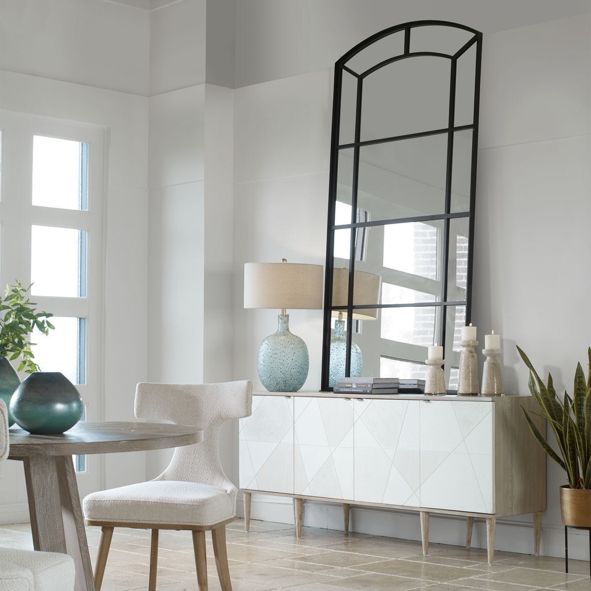 Camber Arch Mirror - elegant mirror for adding style and light to any room | Image 6 | InSTYLE Home & Rugs