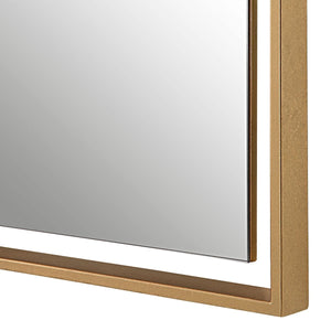 Egon Mirror, Gold - elegant mirror for adding style and light to any room | Image 4 | InSTYLE Home & Rugs