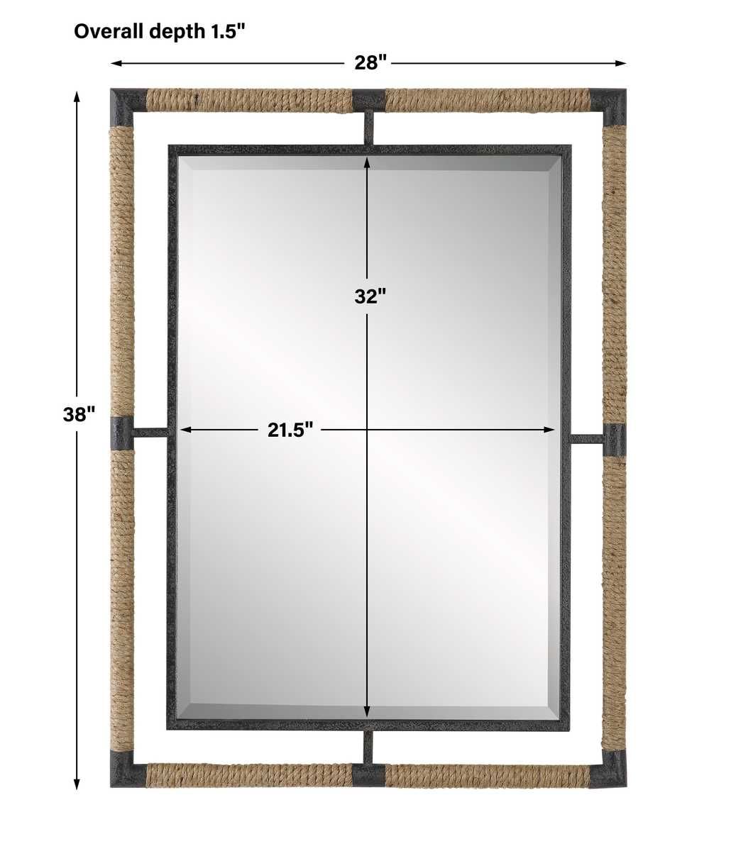 Melville Mirror - elegant mirror for adding style and light to any room | Image 6 | InSTYLE Home & Rugs