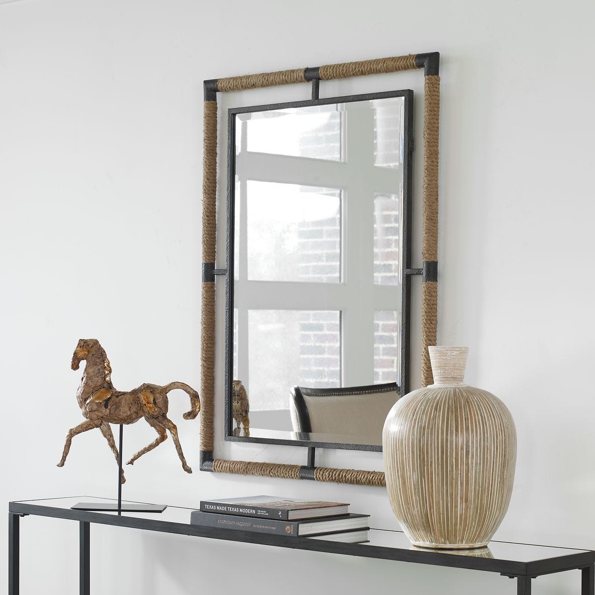Melville Mirror - elegant mirror for adding style and light to any room | Image 5 | InSTYLE Home & Rugs