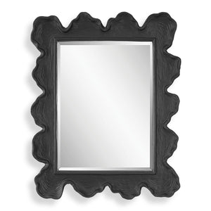 Sea Coral Mirror, Black - full-length mirror for creating the illusion of space and light | Image 2 | InSTYLE Home & Rugs