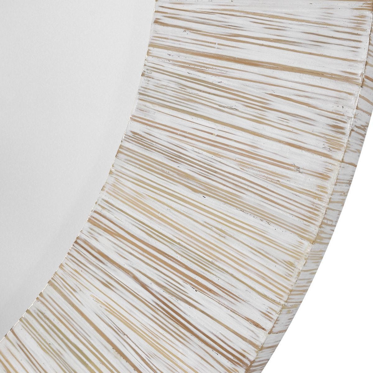 Repose Round Mirror - full-length mirror for creating the illusion of space and light | Image 4 | InSTYLE Home & Rugs