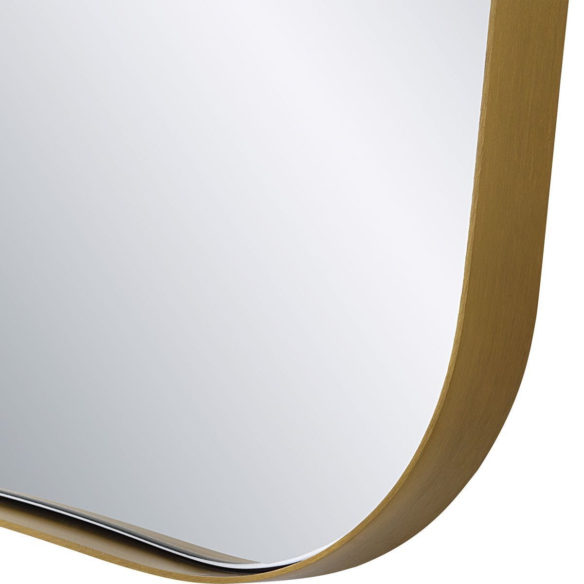 Belvoir Mirror, Brass - full-length mirror for creating the illusion of space and light | Image 4 | InSTYLE Home & Rugs