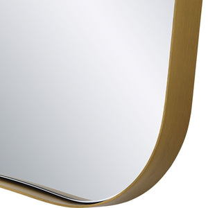 Belvoir Mirror, Brass - full-length mirror for creating the illusion of space and light | Image 4 | InSTYLE Home & Rugs