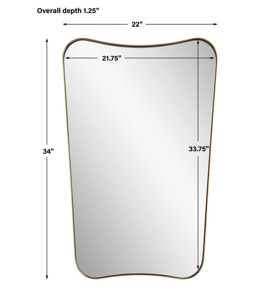 Belvoir Mirror, Brass - full-length mirror for creating the illusion of space and light | Image 6 | InSTYLE Home & Rugs