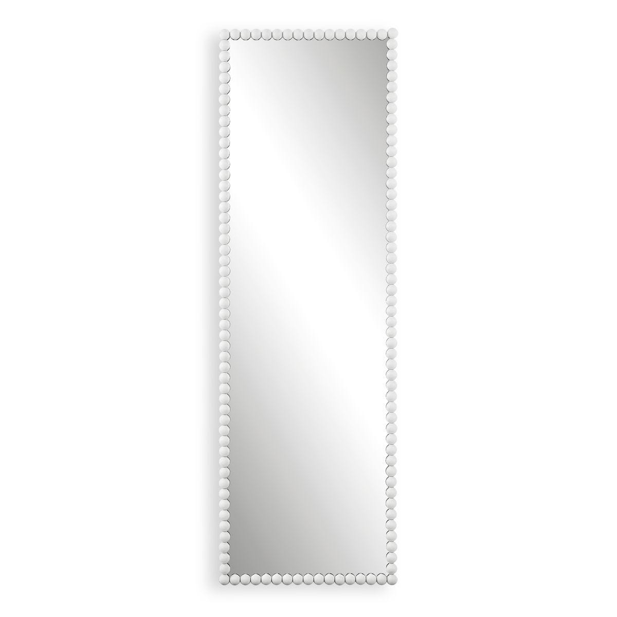 Serna Tall Mirror, White - elegant mirror for adding style and light to any room | Image 2 | InSTYLE Home & Rugs